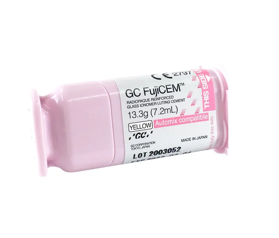 Tienda DDC - GC FUJI - RESTA - Kit Dental Gc Fujicem Bulk Ionomero Cartucho Dispensador | TiendaDDC.com