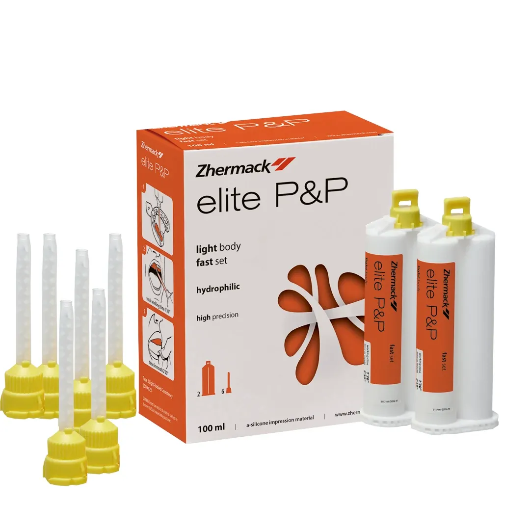 Silicona de Adición Elite P&amp;P Light Body Fast