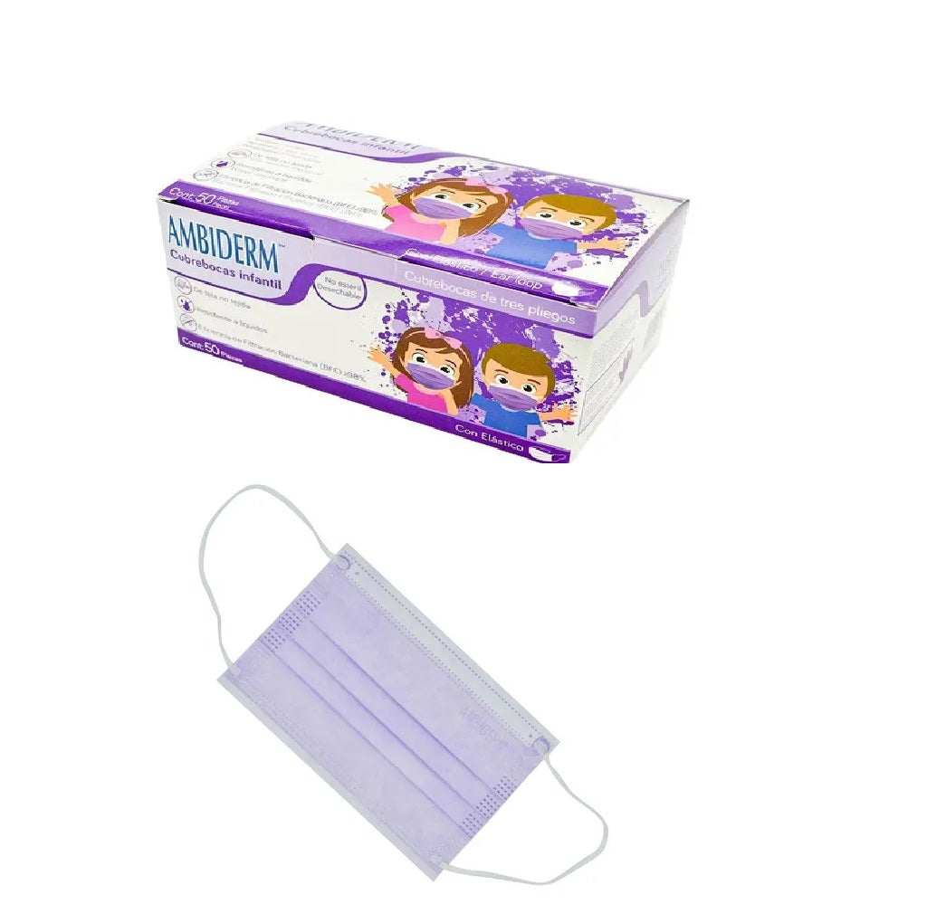 Cubrebocas infantil ambiderm