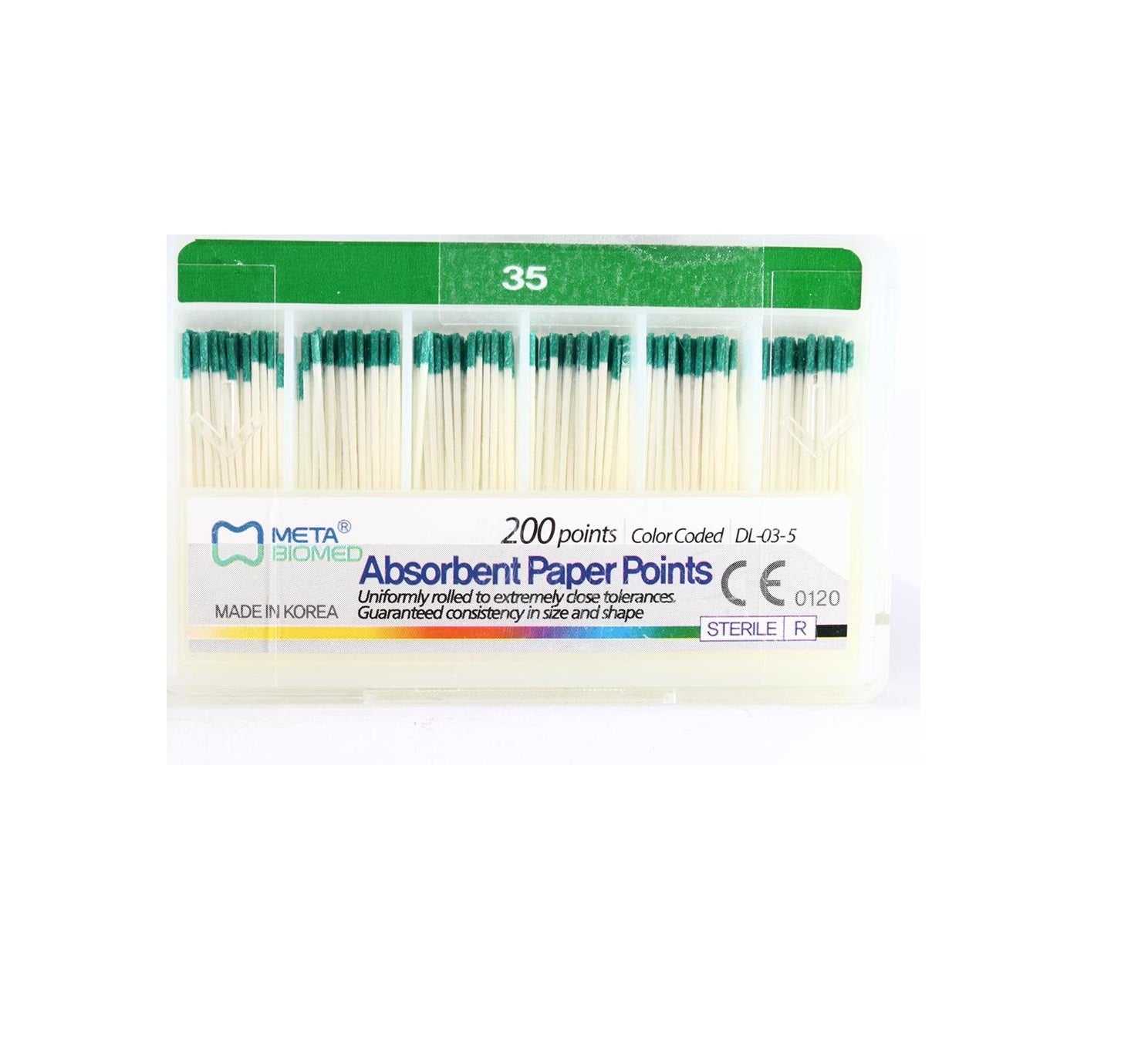Puntas De Papel Dental Meta Biomed