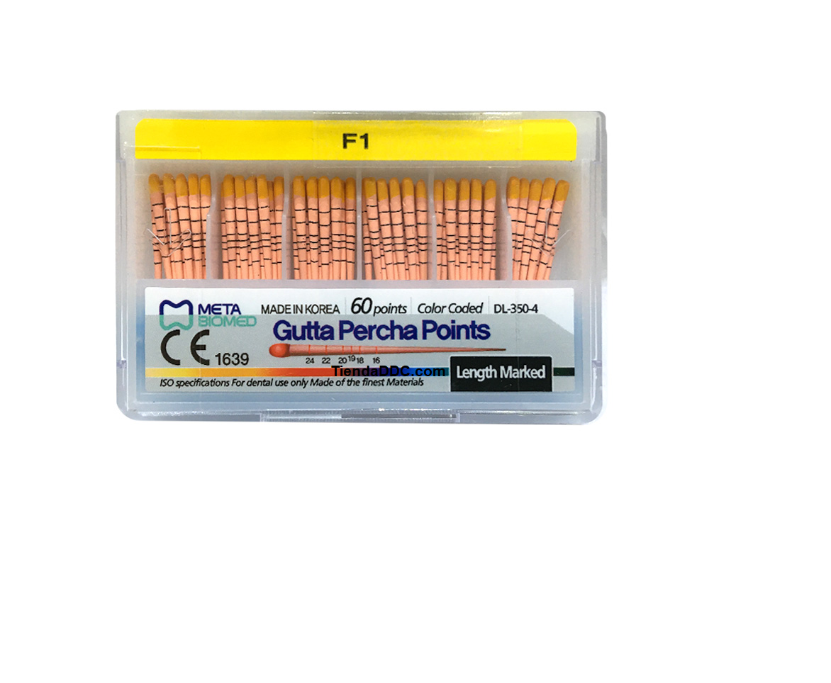 Gutapercha Taper Metabiomed F1 F2 F3
