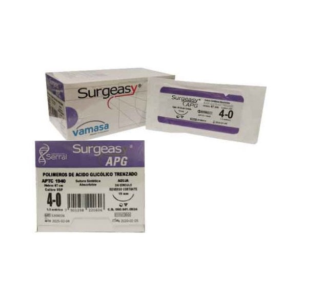Sutura Surgeasy Seda Negra o reabsorbible