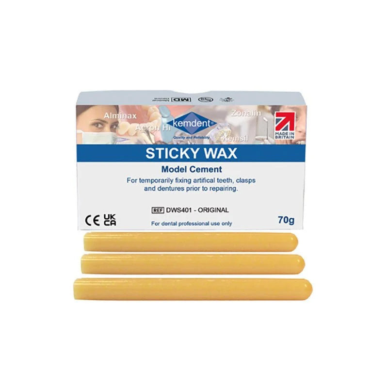 5010000647711 - Deposito Dental Cadereyta - Cera Pegajosa en Barra - Sticky Wax KEMDENT Caja c/5pz. | TiendaDDC.com