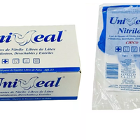 GUANTE DE NITRILO ESTERIL UniSeal 100pz