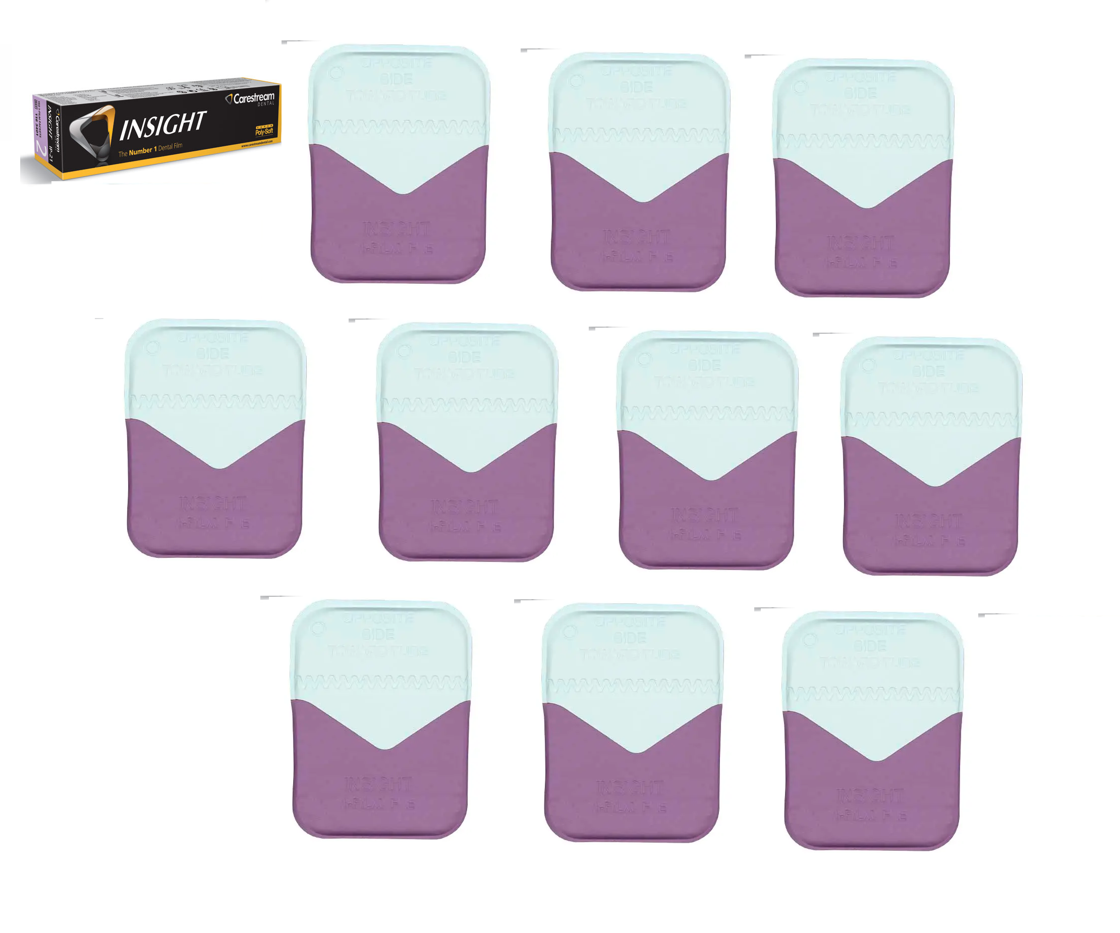 Tienda DDC - Tienda DDC - CLINICA - RADIOGRAFIA CARESTREAM INSIGHT VIOLETA (IP-21) RX PERIAPICAL #2 | TiendaDDC.com