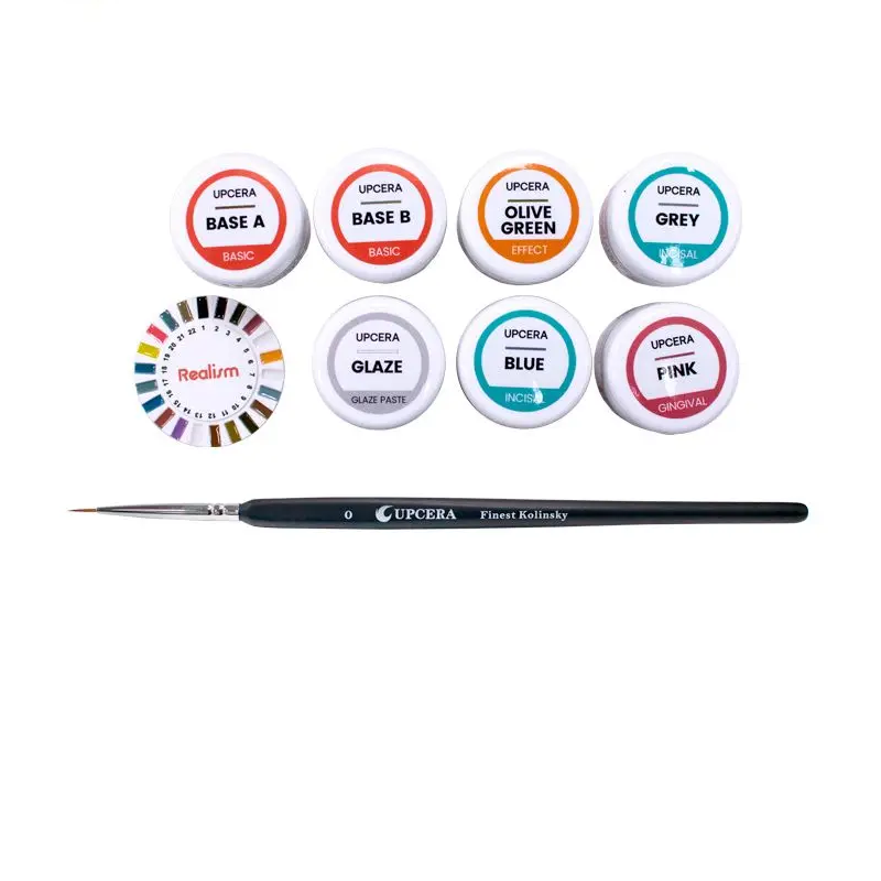 Tienda DDC - Tienda DDC - LAB - Kit Basic Stain y Glaze Paste Para Porcelana 7 Tonos | TiendaDDC.com