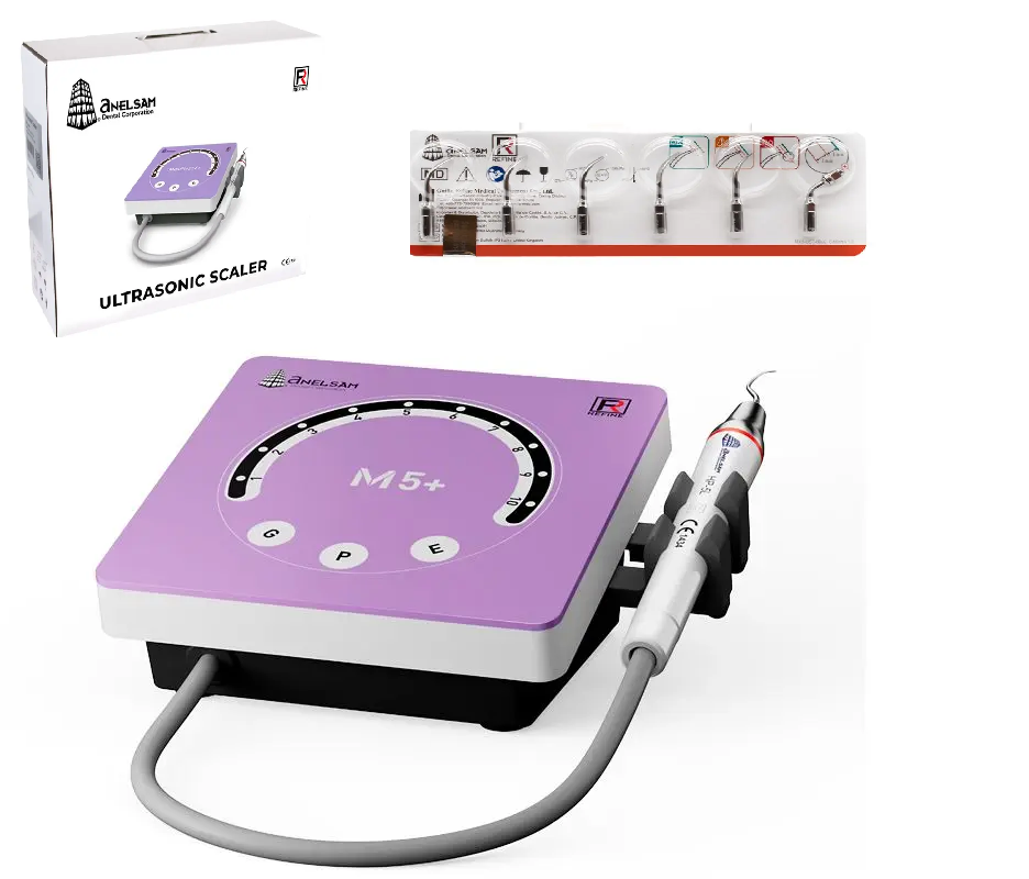 Ultrasonido Dental Escariador M5 Con Luz Led Anelsam