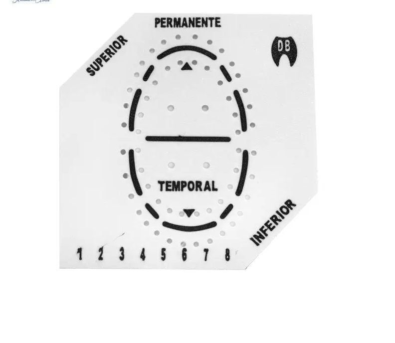 7500464680068 - Tienda DDC - CLINICA - Plantilla para Dique Universal | TiendaDDC.com