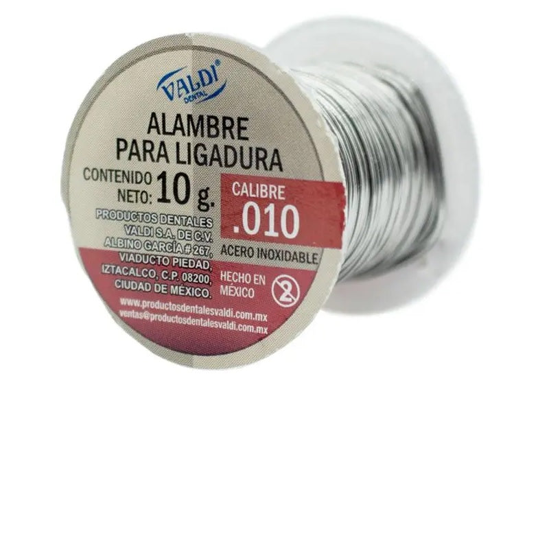Tienda DDC - Deposito Dental Cadereyta - Rollo Ligadura Metalica Alambre Ortodoncia 10g | TiendaDDC.com