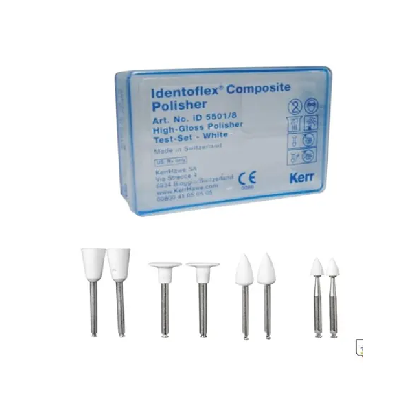 Tienda DDC - KERR - CLINICA - Kit Pulido Resina Dental Kerr Identoflex 8pz Copas Flamas | TiendaDDC.com
