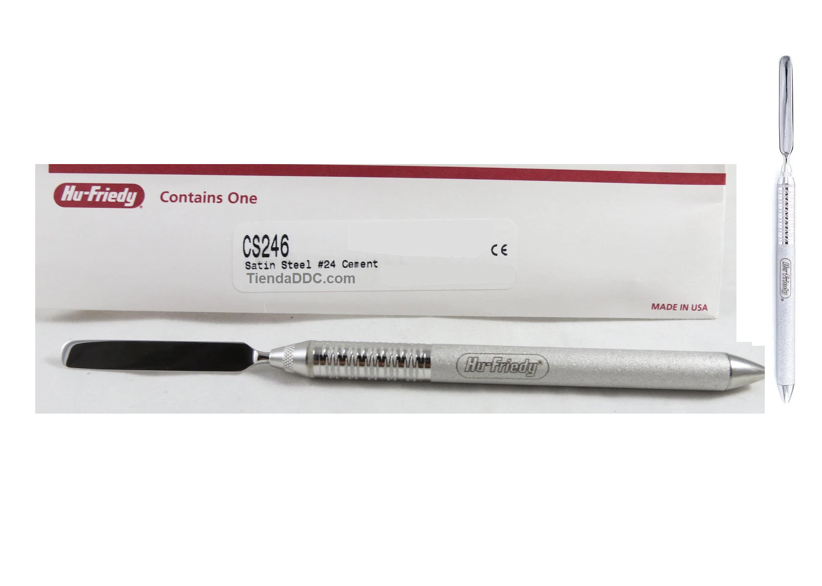 Tienda DDC - HU-FRIEDY - Espátula Dental Cemento #24 Cs246 Hu friedy Mango #6 | TiendaDDC.com