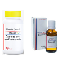 Oxido De Zinc 65 Gr + Eugenol 30ml con endurecedor