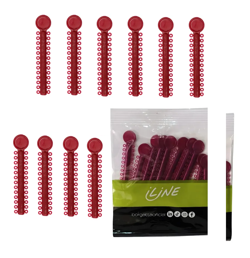 7506185924566 - BORGATTA - ORTO - BASTONES  LIGAS DE ORTODONCIA ILINE PAQ C/10 | TiendaDDC.com