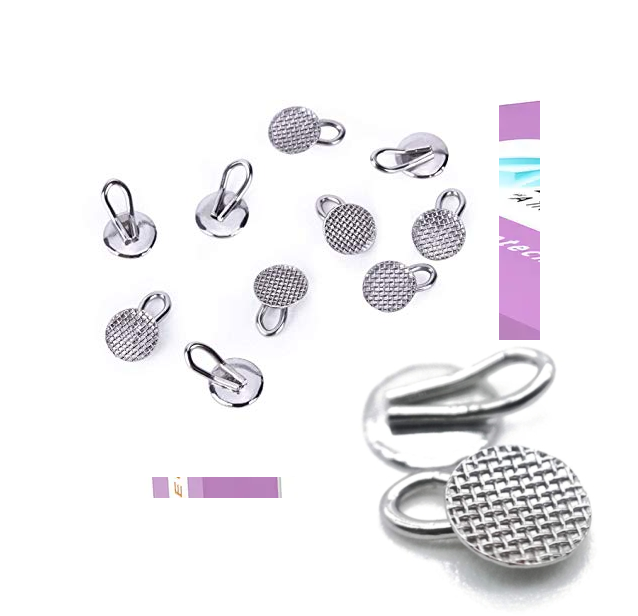 Tienda DDC - Tienda DDC - ORTO - Boton Gancho Traction Hook C/10 Pzas Ortodoncia | TiendaDDC.com