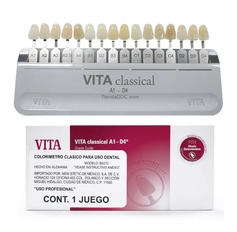 Tienda DDC - Tienda DDC - CLINICA - Colorímetro Vita Classical A1-d4 | TiendaDDC.com