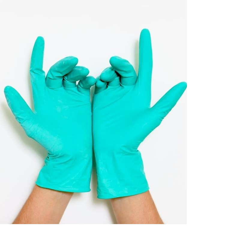 7502224246743 - AMBIDERM - GUANTES - GUANTE DE NITRILO Ambiderm 100pz | TiendaDDC.com