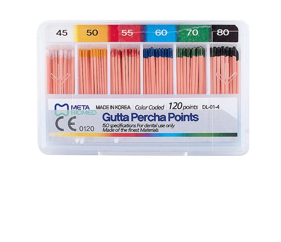 Puntas Gutta Percha Points Meta Biomed
