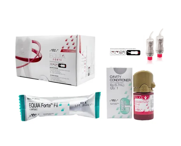 Tienda DDC - GC FUJI - RESTA - Equia Forte coat Intro kit GC - 20 capsulas | TiendaDDC.com