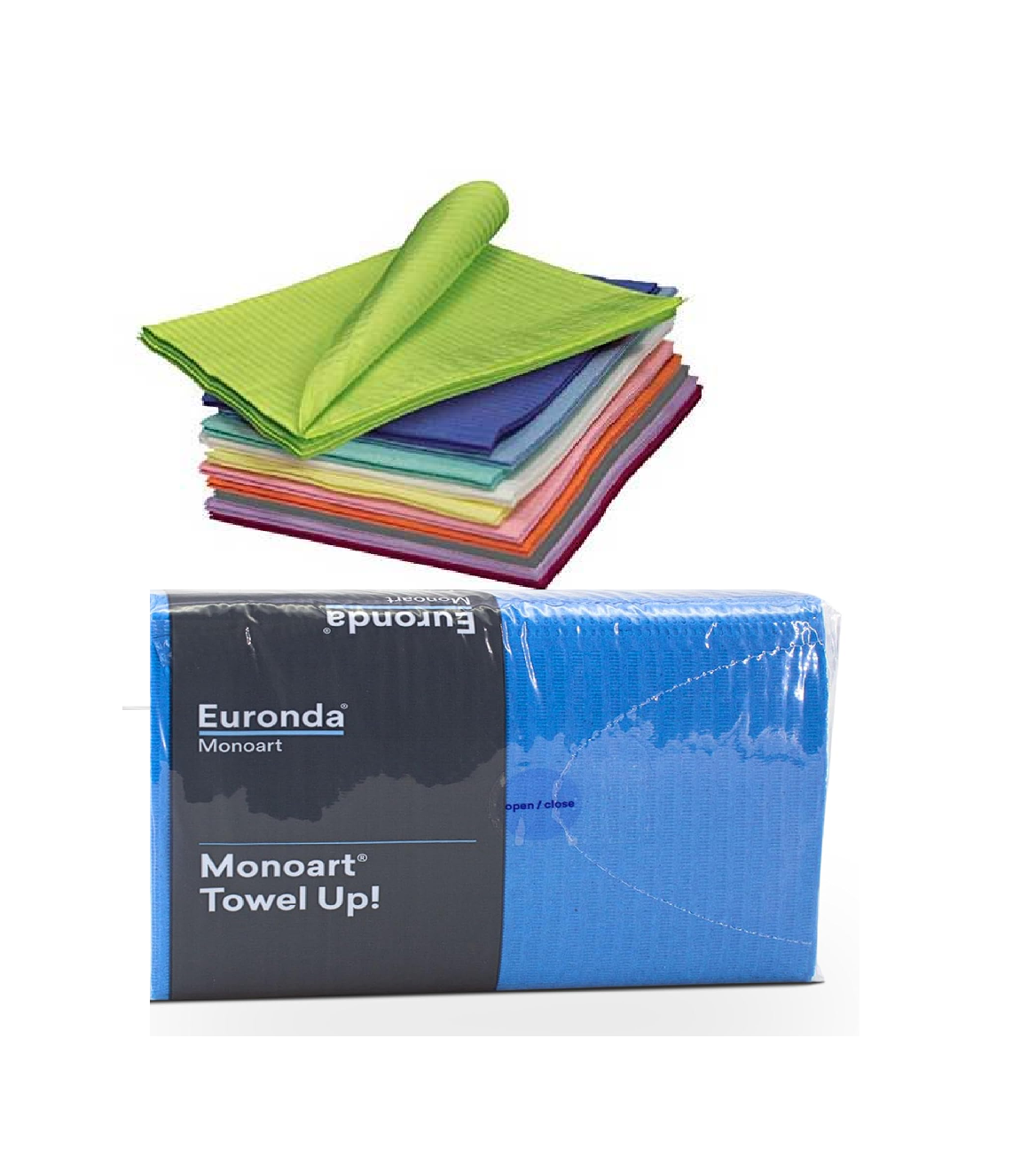 Tienda DDC - Euronda - CLINICA - Babero Dental Desechable Quirurgico 50 Pzas Euronda 45*35cm | TiendaDDC.com