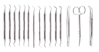 5010000910143 - ARAIN - Kit 15 Instumentos Periodoncia Arain Con Estuche | TiendaDDC.com