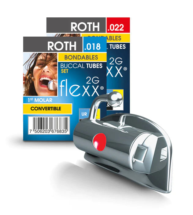 TUBOS 1ER MOLAR FLEXX ROTH 2G